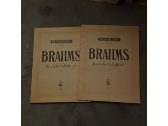 Brahms: Deutsche Volkslieder, 1970-tal