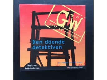 Den döende detektiven - Leif GW Persson - Ljudbok - CD-bok