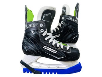 Bauer XLS Skridskor Storlek 5 (39) Svart Grön Hockeyskridskor