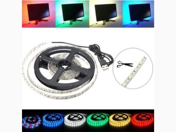 USB driven Multicolor led slinga 5 meter lång. USB driven Multicolor led slinga 5 meter lång.