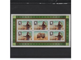 Ghana 1980 Rowland Hill 4x5v i miniark