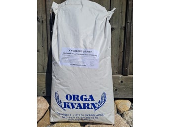 Svenskt Kyckling Start 10 kg från Orga Kvarn. Oöppnat NYTT