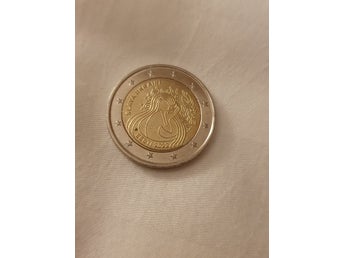 2 Euro minnesmynt Estland Slava Ukraini