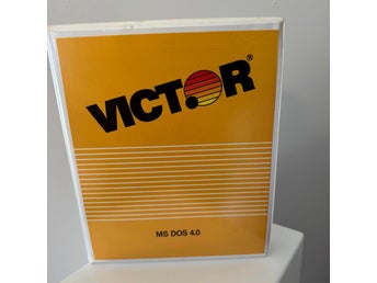 Victor MS-DOS 4.01A Swedish / Svenska – Original Disks + Manual