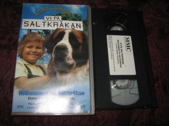 VI PÅ SALTKRÅKAN MIDSOMMAR PÅ SALTKRÅKAN(MARIA JOHANSSON,TORSTEN LILLIECRONA)VHS