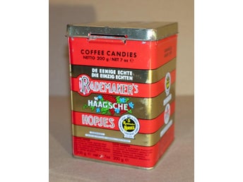 Rademaker's Haagsche Hopjes Bonbons Au Cafe Vintage godisburk kaffegodis