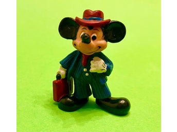Musse Pigg med kostym och Hatt Disney pvc Figur Applause Mickey Mouse in suit