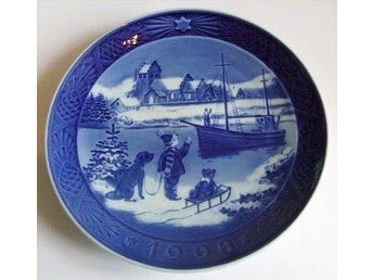 Royal Copenhagen Kgl Juleplatte 1998