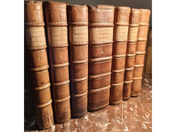 Lagfarenhets Bibliothek 1796–1803 – Flintberg, komplett 7 vol, juristproveniens