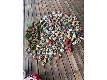 Klättergrepp för klättervägg, 200+ grepp