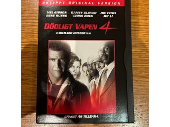 Dödligt Vapen 4 - DVD - Videopörssi.com