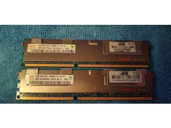 Hynix 8GB (2x4GB) DDR3 ECC RDIMM PC3-10600R 1333MHz Server RAM