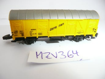Modelljärnväg Märklin Mini-club 8606 godsvagn bananvagn