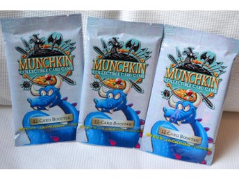 3st Booster Munchkin CCG (Collectible Card Game) Ny