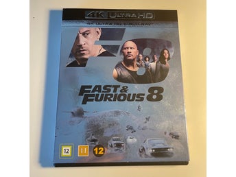 Fast & Furious 8 - 4K Ultra HD + Blu-ray - Nordisk utgåva