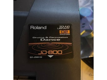Roland SO-JD80-02 JD-800 Sound Library Waveform.. | Köp på Tradera