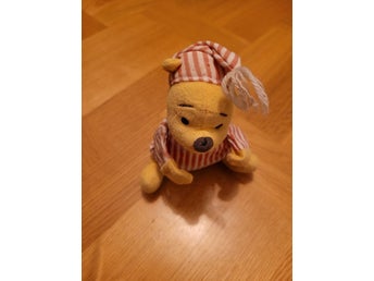 Nalle Puh mjukdjur, gosedjur, Winnie the Pooh med pyjamas