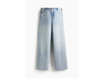 H&M ljusblå mama vida jeans before & after (size L)