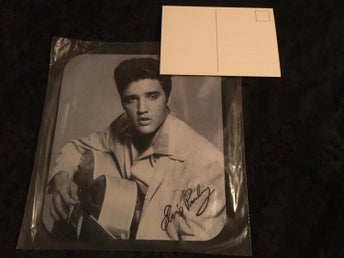 ELVIS PRESLEY - Musmatta SAMLAROBJEKT nyskick aldrig använd
