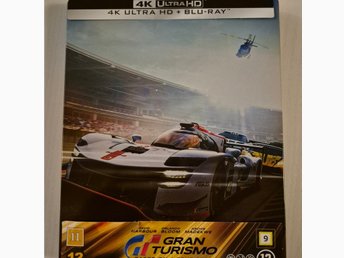 Gran Turismo - Steelbook Edition - 4K Ultra HD + Blu-ray