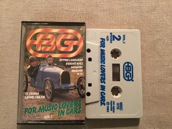 BG FOR MUSIC LOVERS IN CARS KASSETT