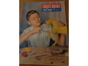 Året Runt nr33 1955 lanthandel i Hyby nära Svedala Rudolf Sjöström