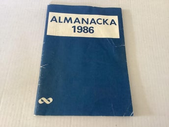 1986 Almanacka Almanack coop #A