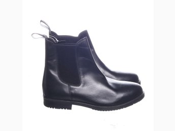 Jacson, Ridskor, Strl: 40, Jacson leather jodphurs, Svart, Skinn Jacson, Ridskor, Strl: 40, Jacson leather jodphurs, Svart, Skinn