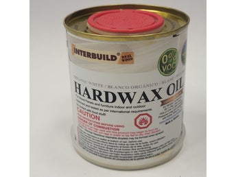 Hårdvaxolja Organic White 250ml, Interbuild