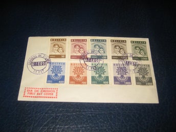 Kuvert Bolivia FDC