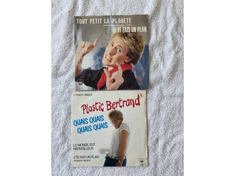Plastic Bertrand - Tout Petit La Planete / J'te Fais Un Plan & Quai Quai Quai