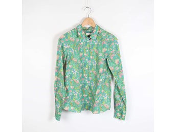 Newhouse Skjorta Blommig Dam Stl. 34