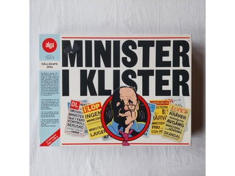 Minister i Klister - Komplett - Alga - Brädspel / Sällskapsspel