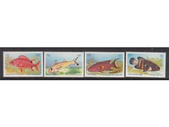 Fiji, Mi 530-33, Fiskar, xx