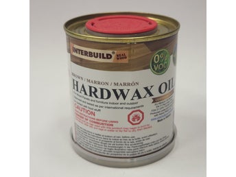 Hårdvaxolja Brown 250ml, Interbuild