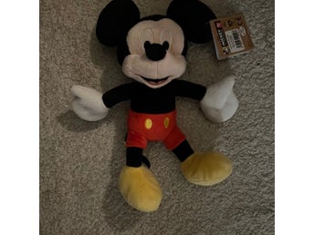 Ny Mickey Mouse 90-årsjubileum mjukdjur