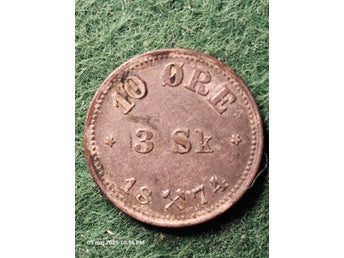 10 Öre / 3 Skilling 1874