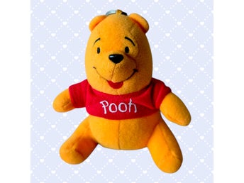 Disney Winnie the Pooh Dragsnöre Vibrerande Mini Plyschnyckelring Japan