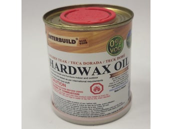 Hårdvaxolja Golden Teak 250ml, Interbuild
