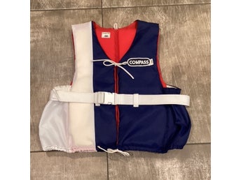 Flytväst Compass Marin storlek L-XL 80kg+