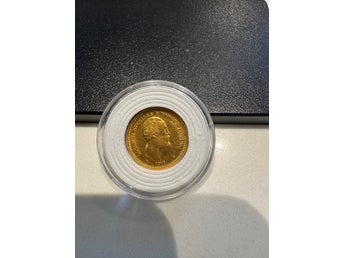 Oscar II 10 kronor 1876 21,6k