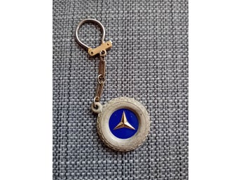 MB Mercedes gammal nyckelring
