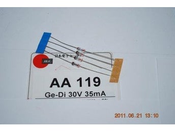 Diod AA119 4 stycken