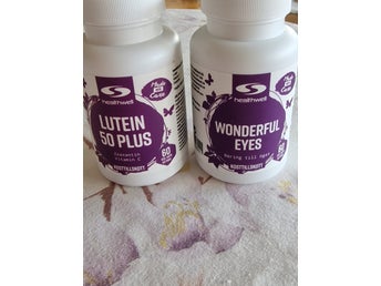 Healthwell Lutein 50 Plus & Wonderful Eyes Kosttillskott för Ögonen