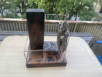 SKULPTUR - Sven Hammarstedt - Trä och metall