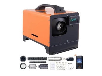5kW 12V integrerad dieselluftvärmare med Bluetooth-funktion, LCD, fjärrkontroll
