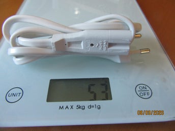 Strömkabel 2.5A 250V