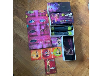 Zumba Fitness Exhilarate Body Shaping System DVD-set med toning sticks