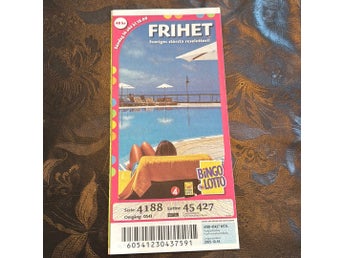 Bingolott 2005-10-16 helt ospelad lott~Samlare