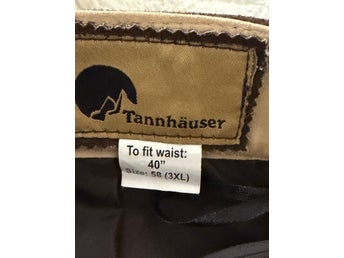 Lederhosen från Tannhäuser med tillhörande hatt